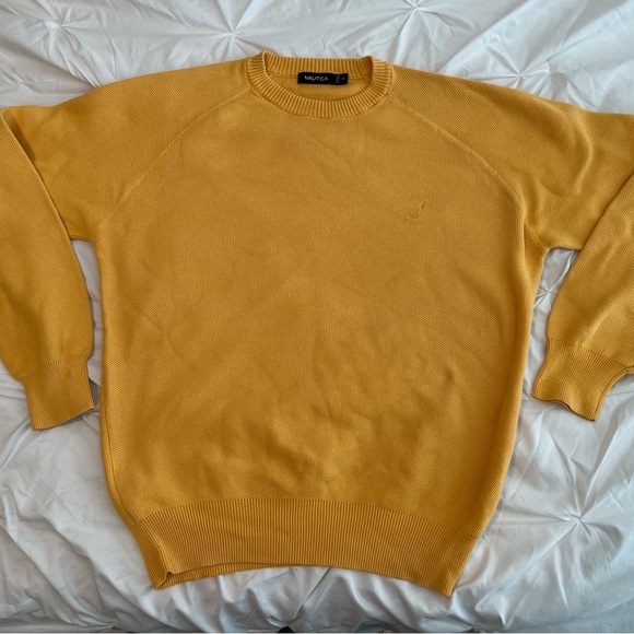 Yellow Nautica crewneck sweater - Picture 2 of 4